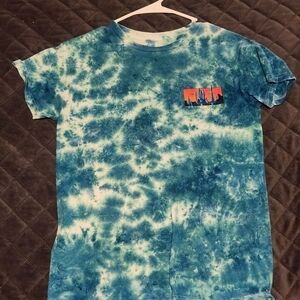 Blue Tie-Dye Death Valley, AZ T-Shirt
